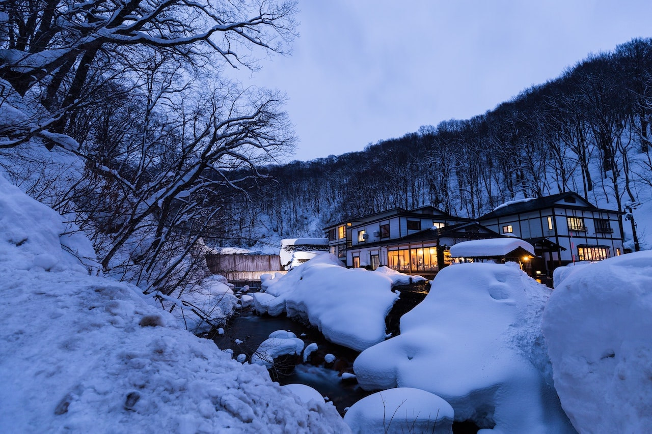 雪景色の写真