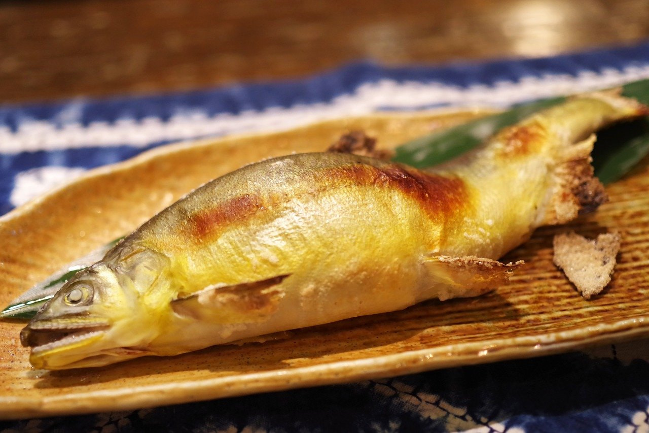 焼き魚の写真