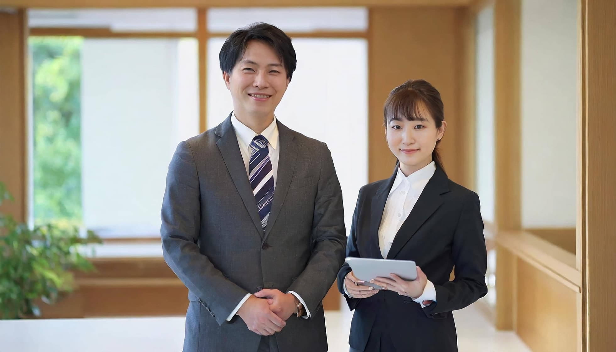 男女の社員